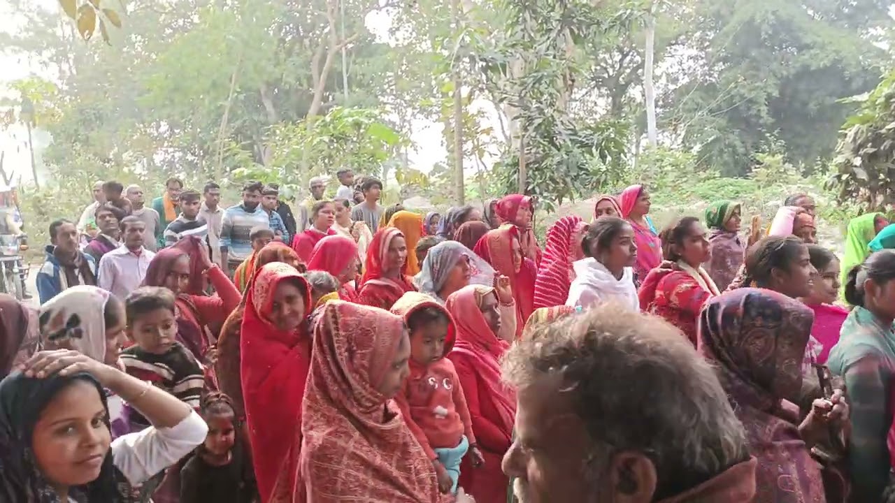 मेरे गांव की श्री मद भागवत 🙏 से 27/01/2026 को ।। मेरे प्रभु श्री राम जी की बारात निकाली गई 🙏❤️💫