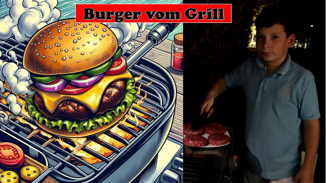 Burger vom Grill