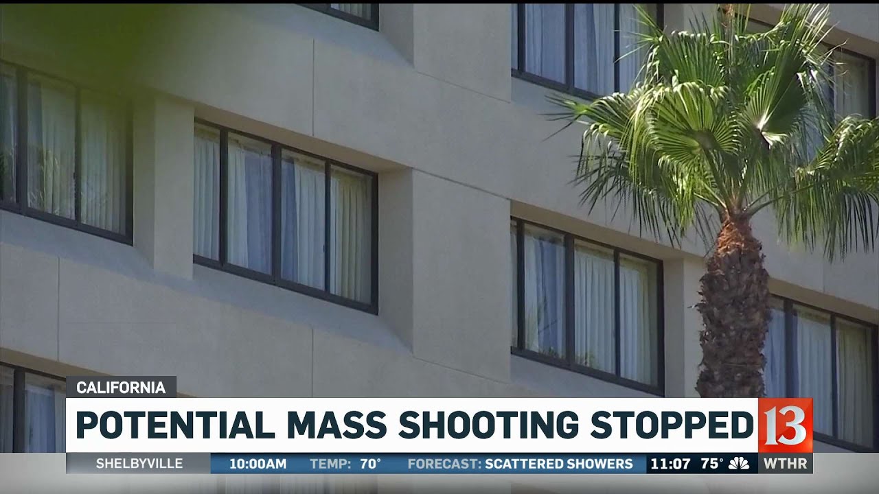 Potential Mass Shooting Stopped in California