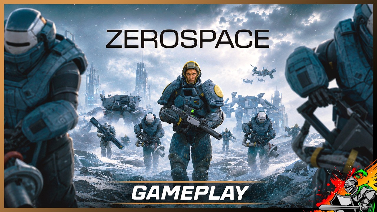 Геймплей ZEROSPACE на ПК | Кинематографичная научно-фантастическая стратегия с элементами RPG