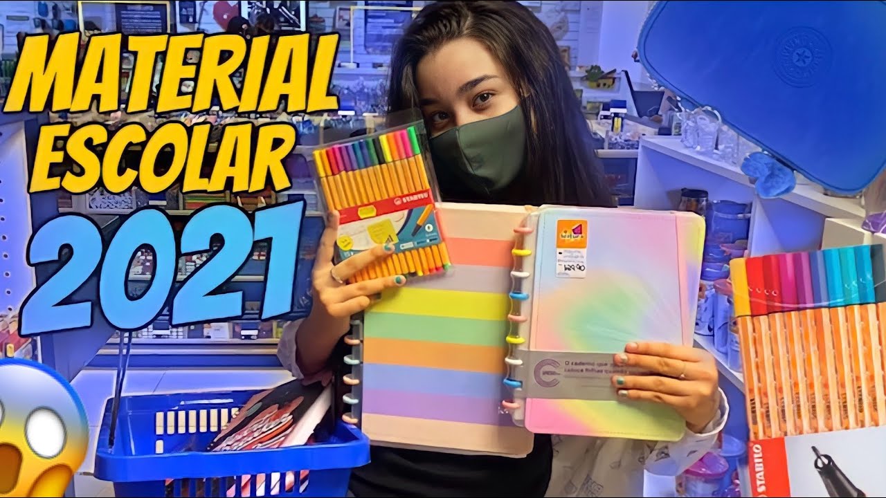 COMPRANDO MEU MATERIAL ESCOLAR 2021