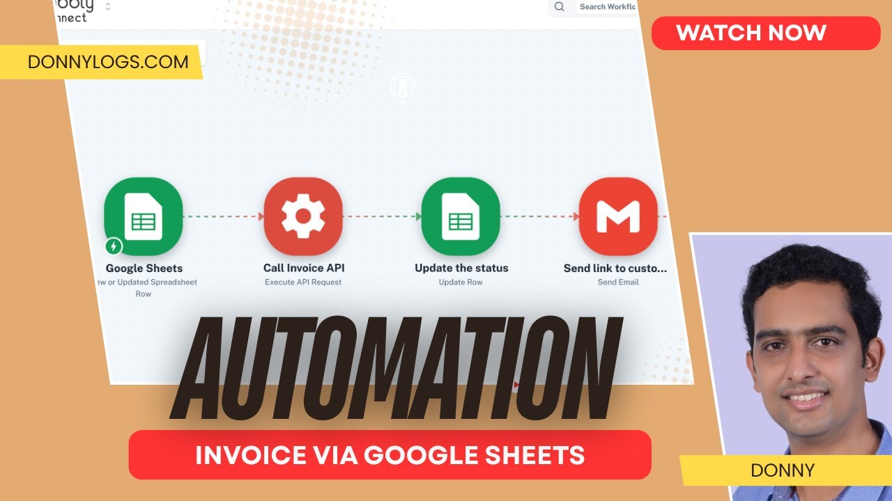 Invoice Automation Using Google Sheets | Tap Payments + Pabbly Connect