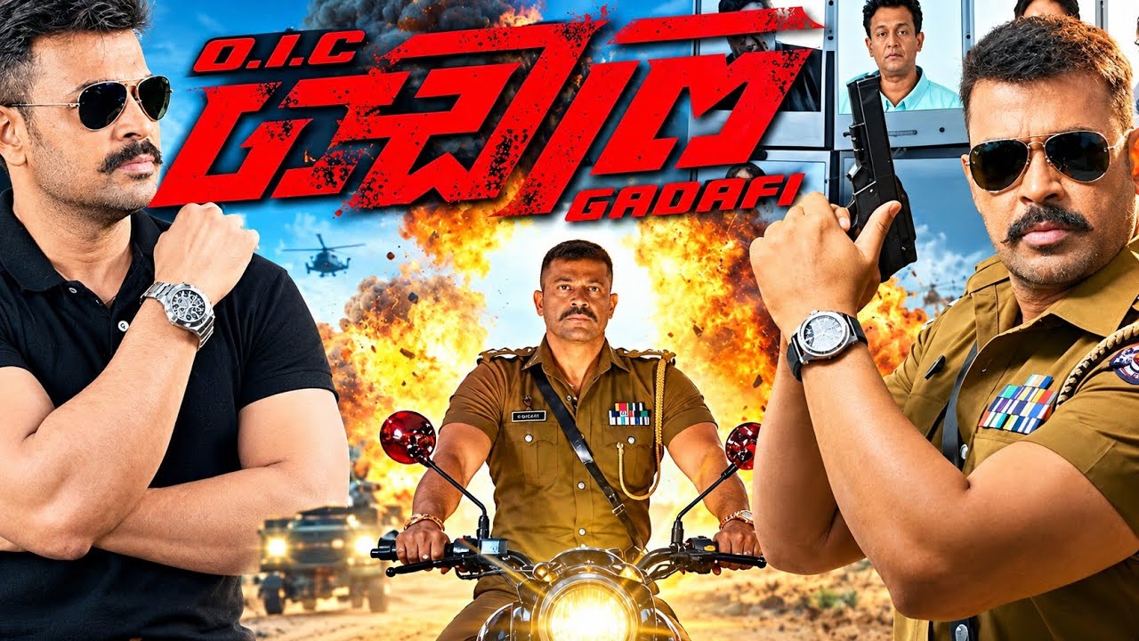 O.I.C Gaddafi Full Movie | Sinhala | Ranjan RamanaYake | Review And Story 