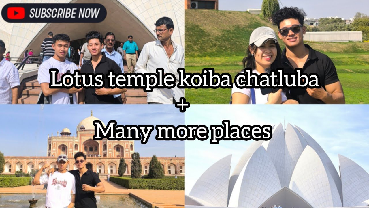 Delhi vlogs:- Lotus temple+ India gate+Humayum tomb tour in one day 😊😊