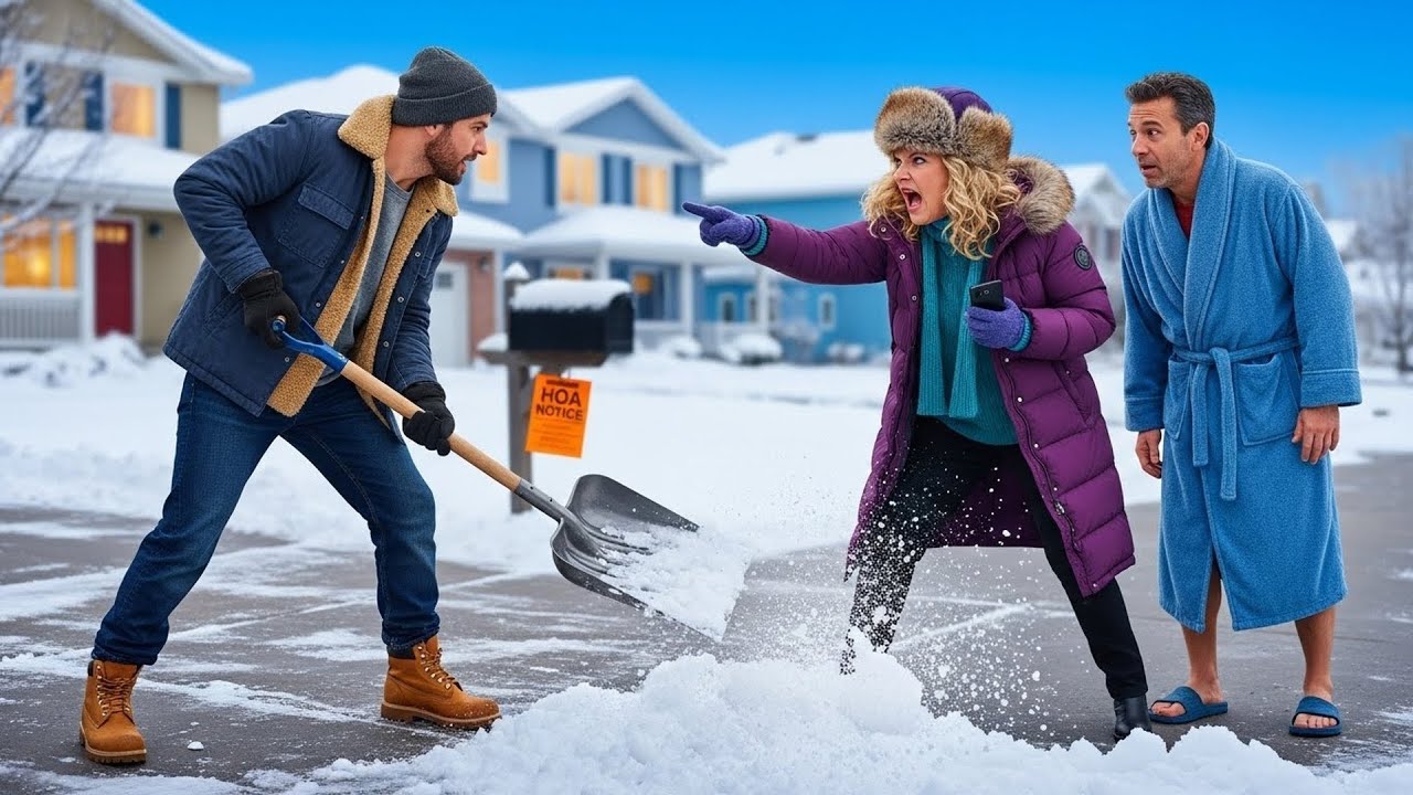 HOA Banned Snow Shoveling After 8 PM, So I Started At 5 AM And Woke The Entire Neighborhood