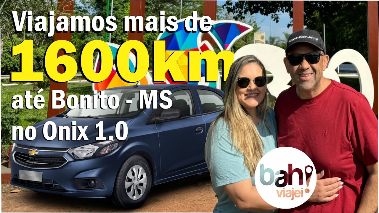 Viajamos de carro até Bonito - MS | 1600km do RS ao MS