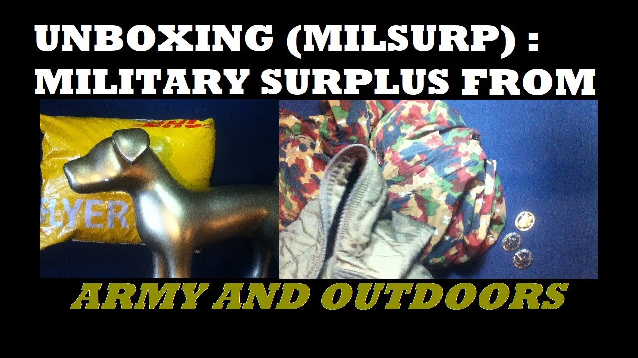 UNBOXING 86: Army and Outdoors. German Army Parka Liner, Swiss Alpenflage Coveralls, Beret Badges