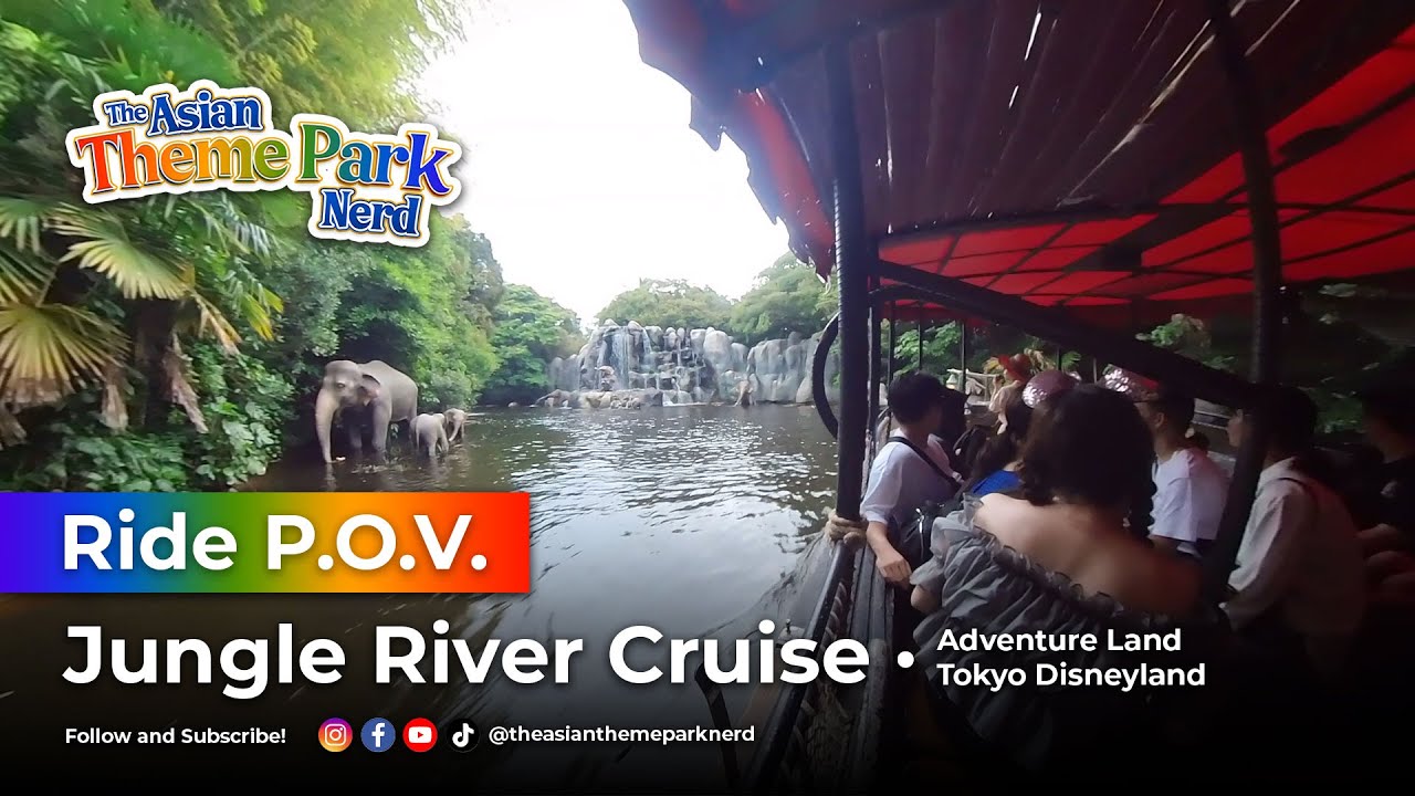 JUNGLE RIVER CRUISE | ON-RIDE POV | TOKYO DISNEYLAND