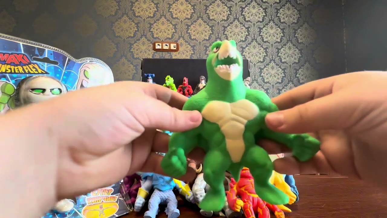 Распаковка Monster Flex Aqua Mini Maxi | Сражение Монстров!