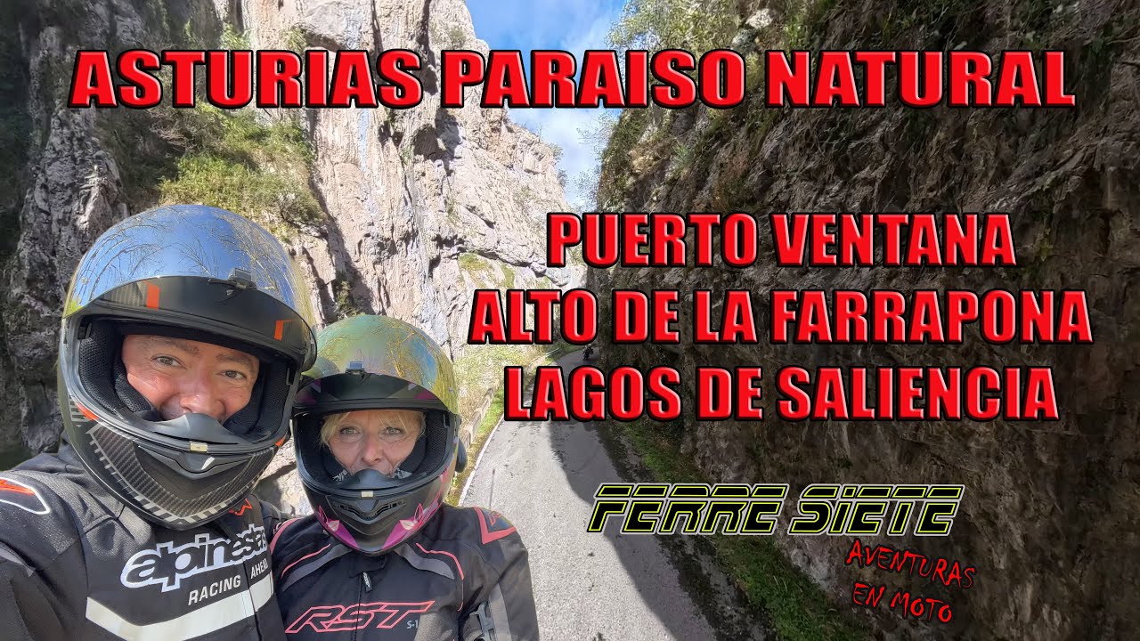 Puerto Ventana - Alto de la Farrapona - Lagos de Saliencia. Voge 525 DSX