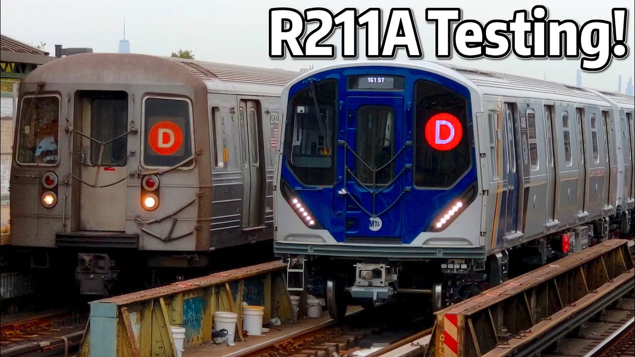⁴ᴷ⁶⁰ Brand-New R211As Testing on the West End Line