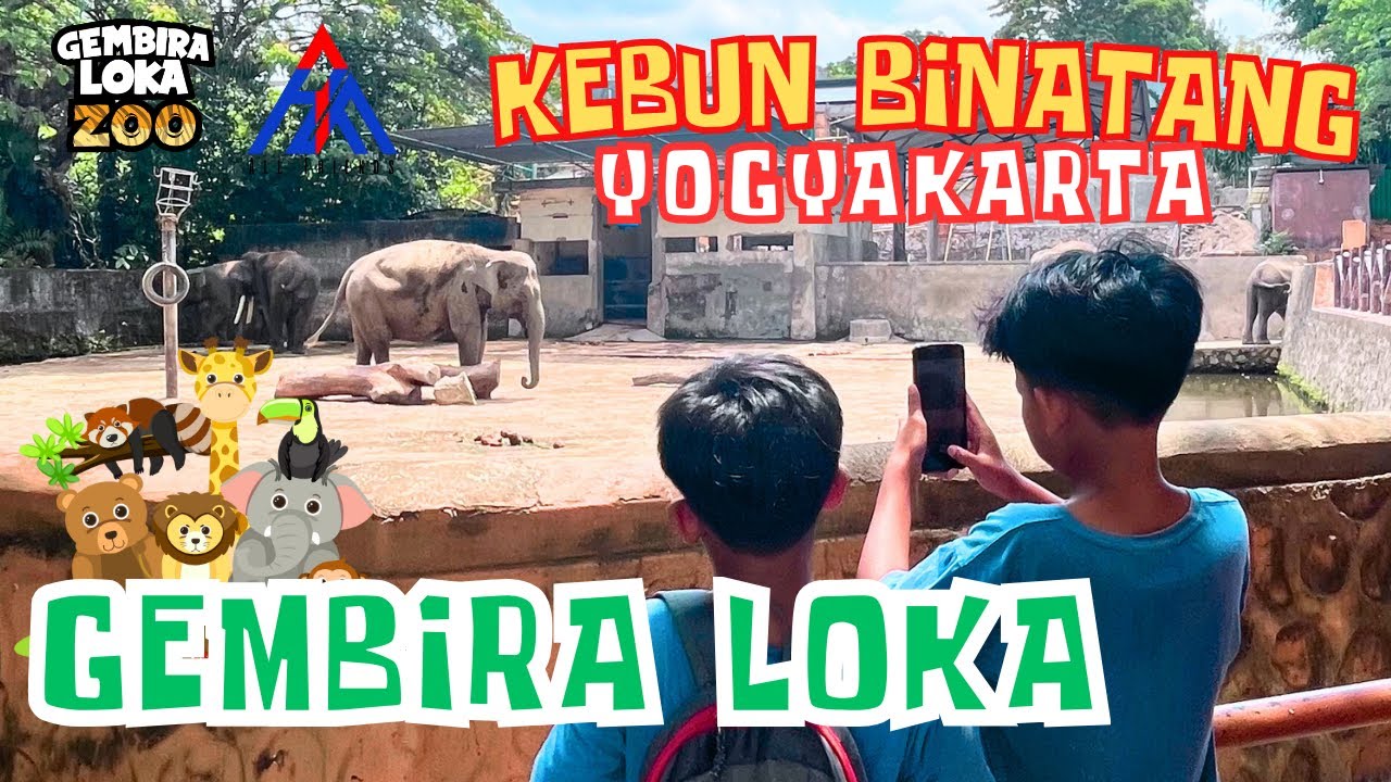 Gembira Loka Zoo‼️ Banyak Wahana Di Kebun Binatang TerBesar Jogja Sejak 1953 | Explore Yogyakarta