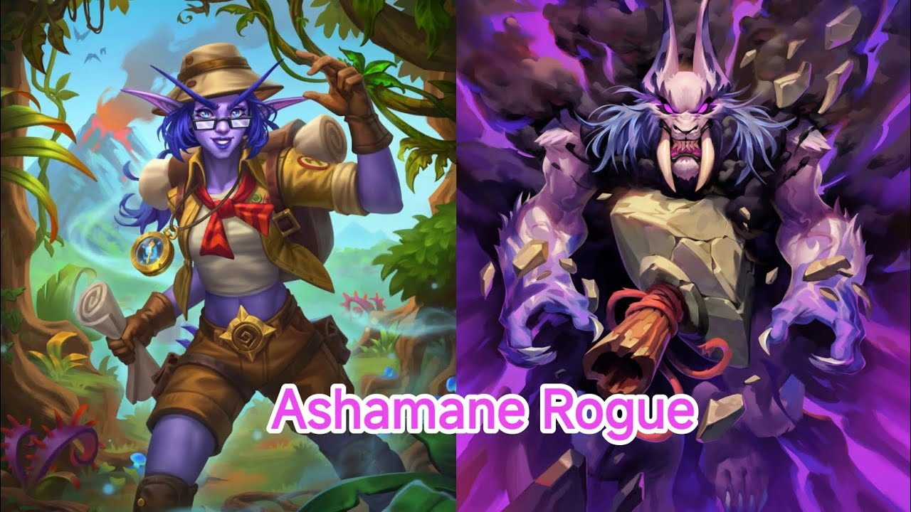 Игра картами оппонента возвращается в мету. Гайд на Ашамейн Рогу.Hearthstone Отголоски Бесконечности