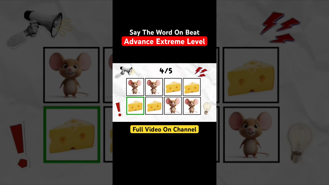 Say The Word On Beat Challenge