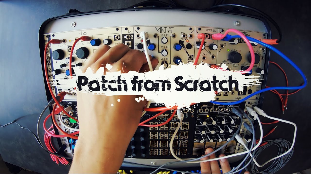 Patch from Scratch - Make Noise Shared System - Organic Touch Sequencing (no talking)