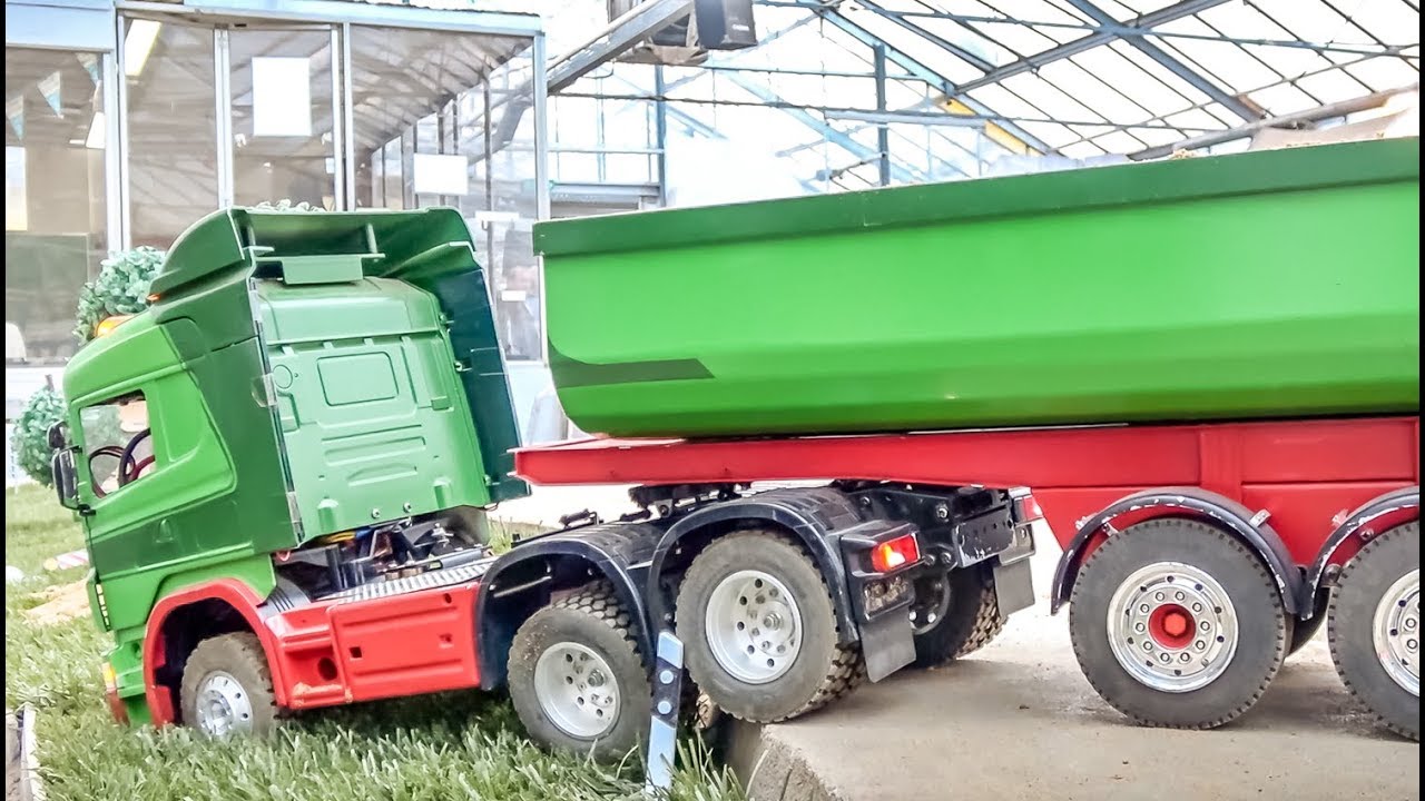 STUNNING MIX! RC Truck crash! Tractors! Firefighter Boats! Smoking Planes!