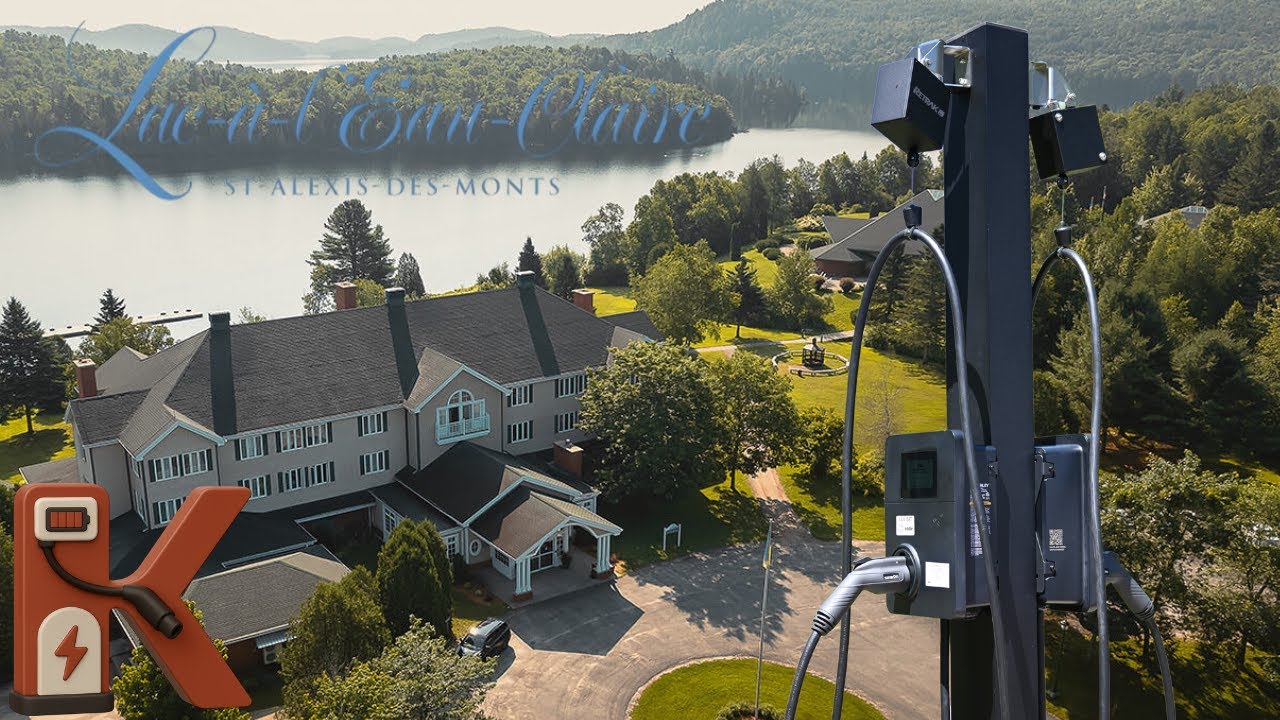 Moderniser pour mieux servir : L'Auberge du Lac-à-l’Eau Claire passe à la recharge payante