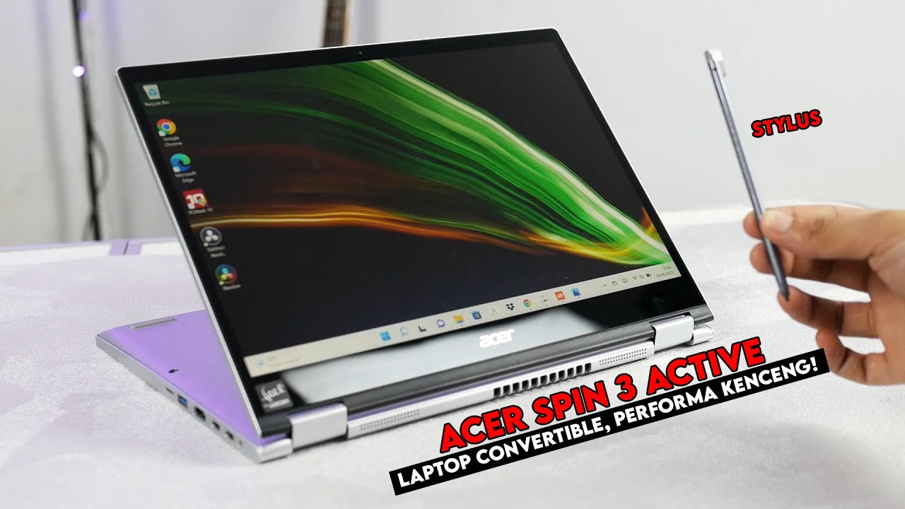 Cuma 13 Jutaan! Convertible & Kencang! Acer Spin 3 Active SP313-51N Review Indonesia