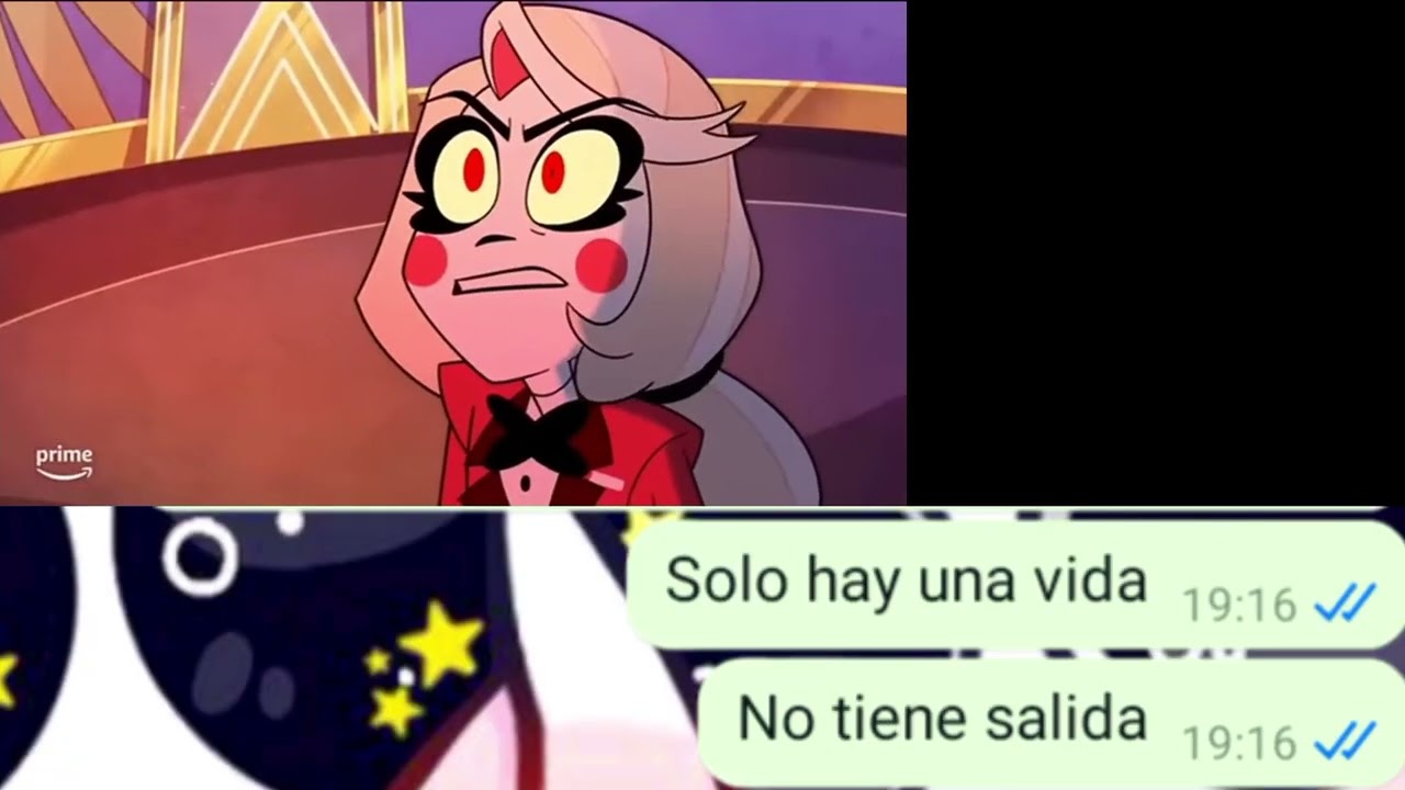 Broma a mi amiga con letra de canción ( hazbin hotel )(you didn't know)