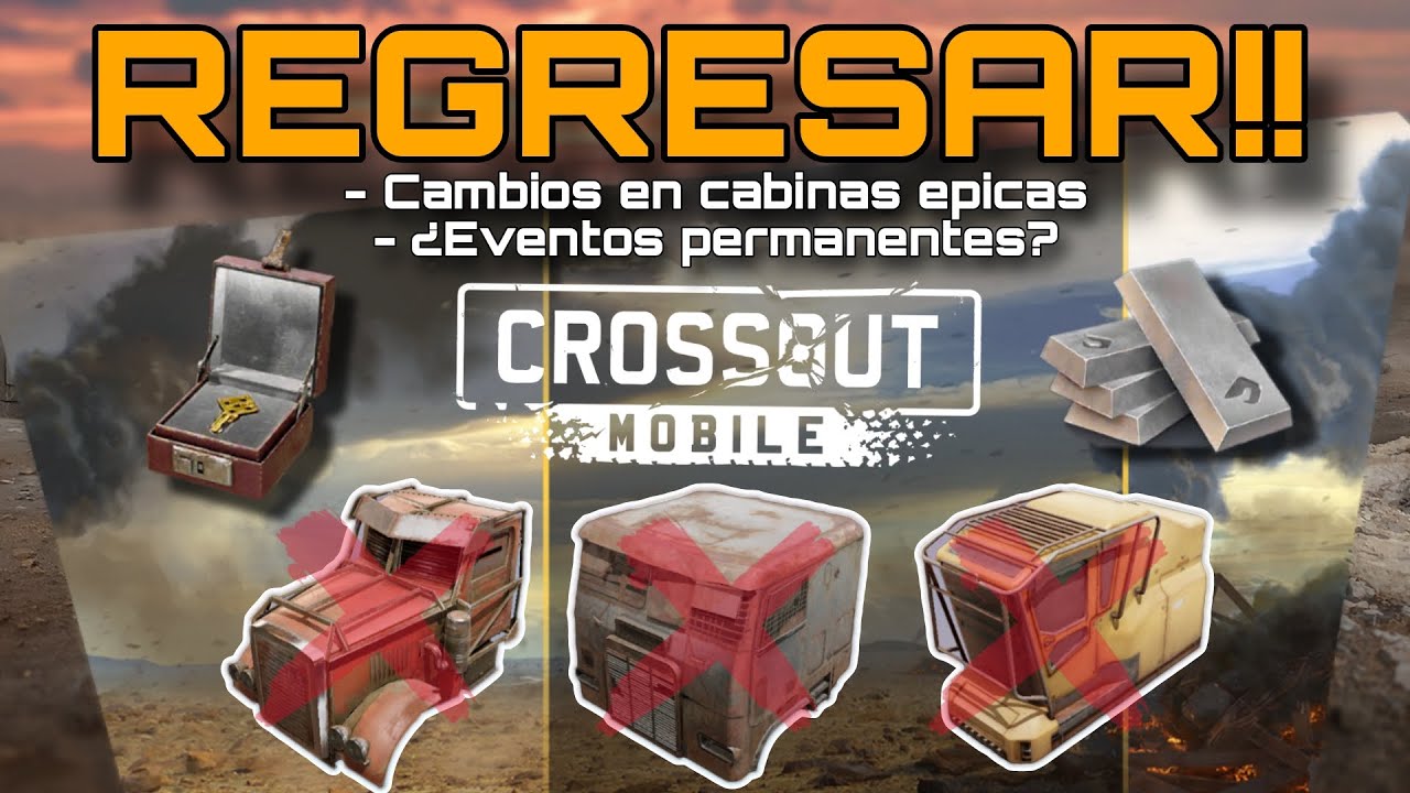 ☢️Cambios importantes para regresar al juego!! Crossout Mobile!☢️ [Fer Nitro] #crossout_mobile