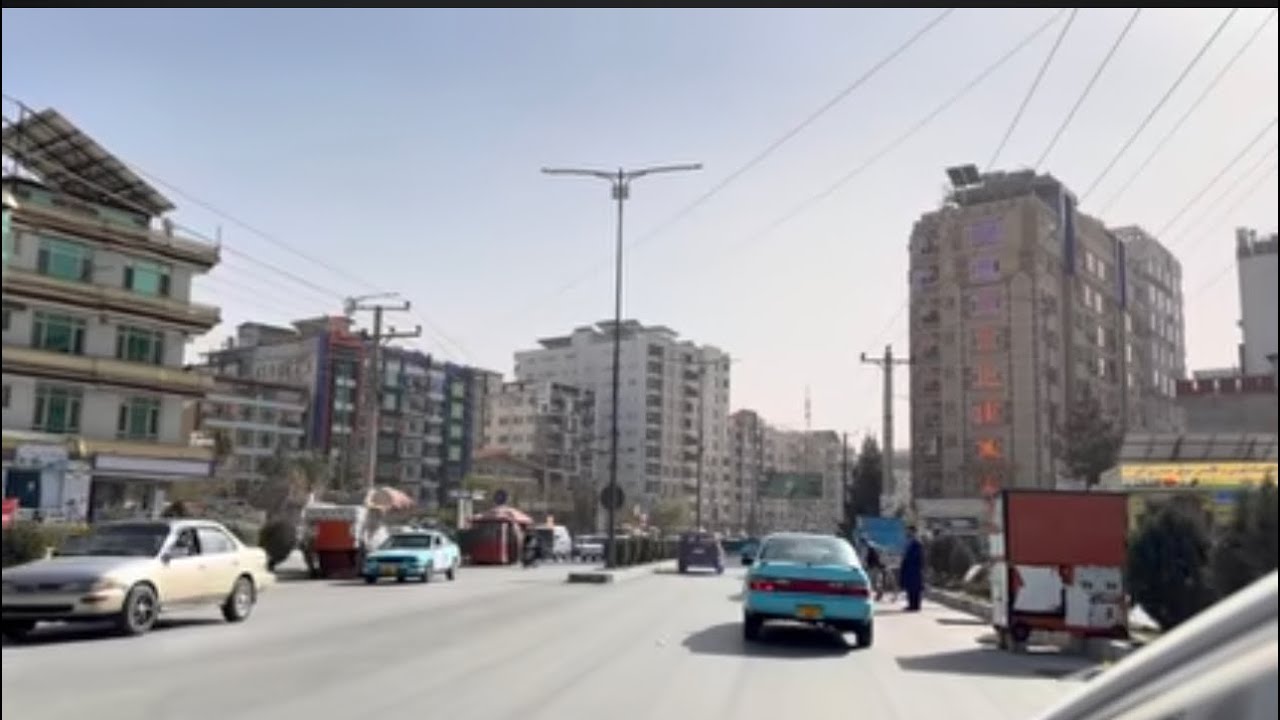 گزارش ویژه سردارنظری کابل یا آروپا زیبایی ساختمان ها و سرک های جدید قبل از برف باری