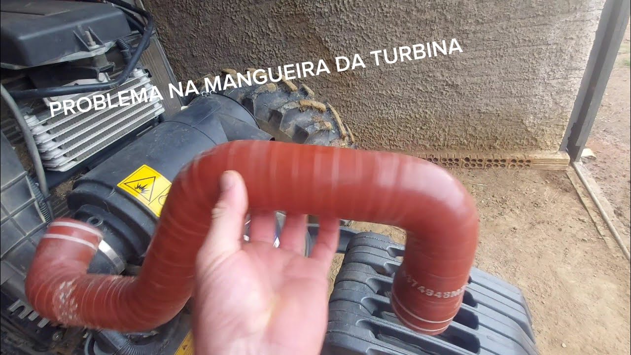 MF 4707 PROBLEMA NA MANGUEIRA DA TURBINA 