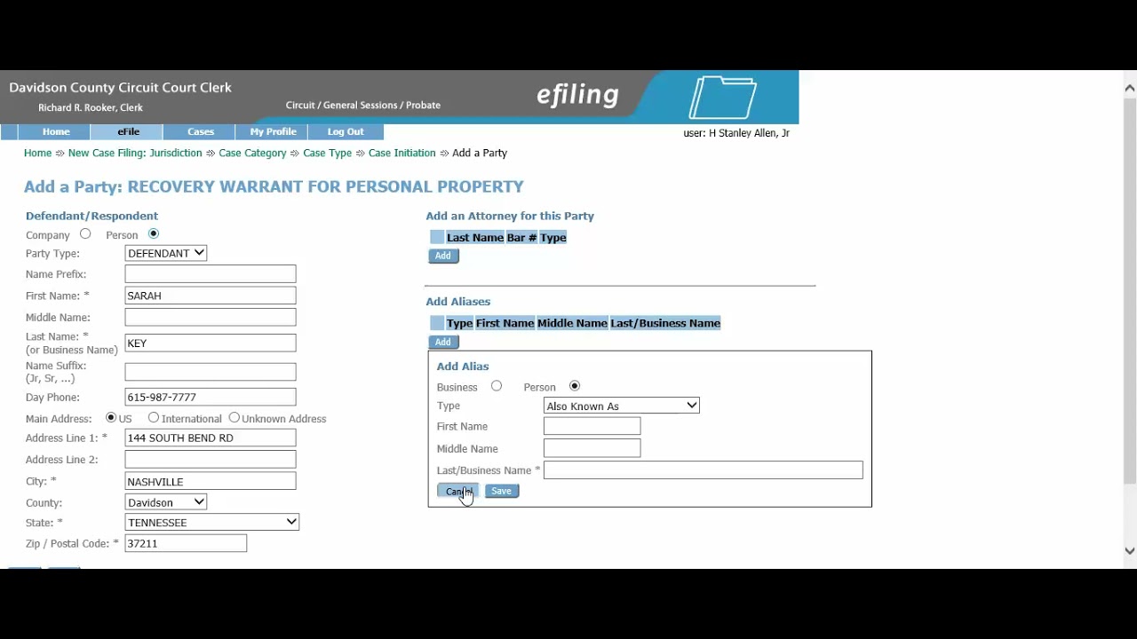 How To E-File A Recovery Warrant