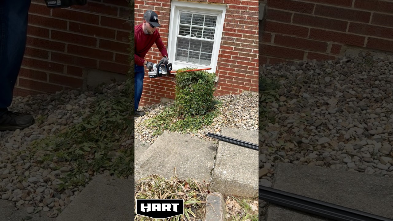 Hart 40v Hedge Trimmer ​⁠26 inch@HARTTools #work #tools #hart