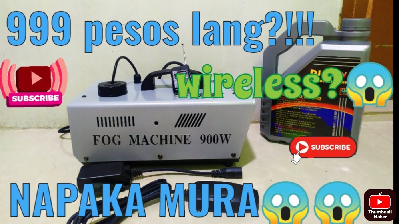 MURANG FOG MACHINE NA PWEDE SA EVENT😱😱😱 DJWANG JUICE| DEMO AND REVIEW