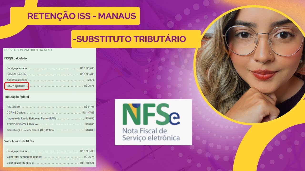 Novo emissor NFSE: Retenção ISS (MANAUS)