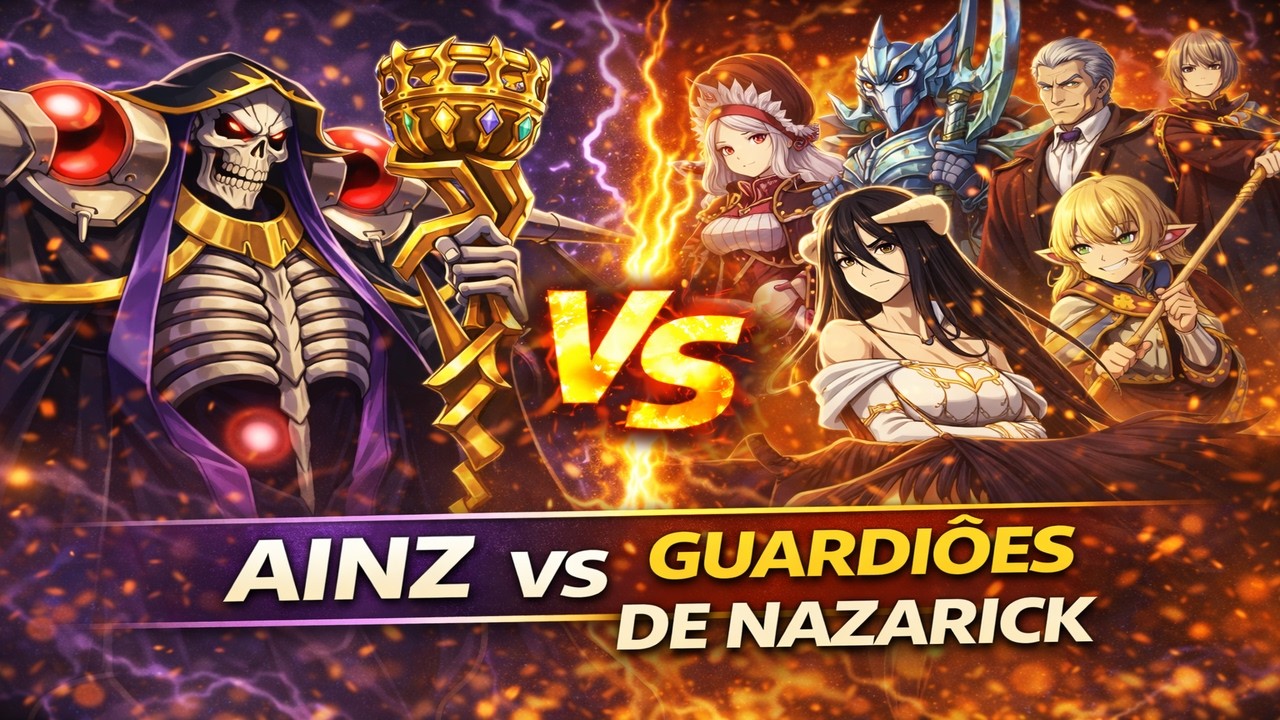 Ainz Sobrevive aos Guardiões Unidos? O FIM de Nazarick?
