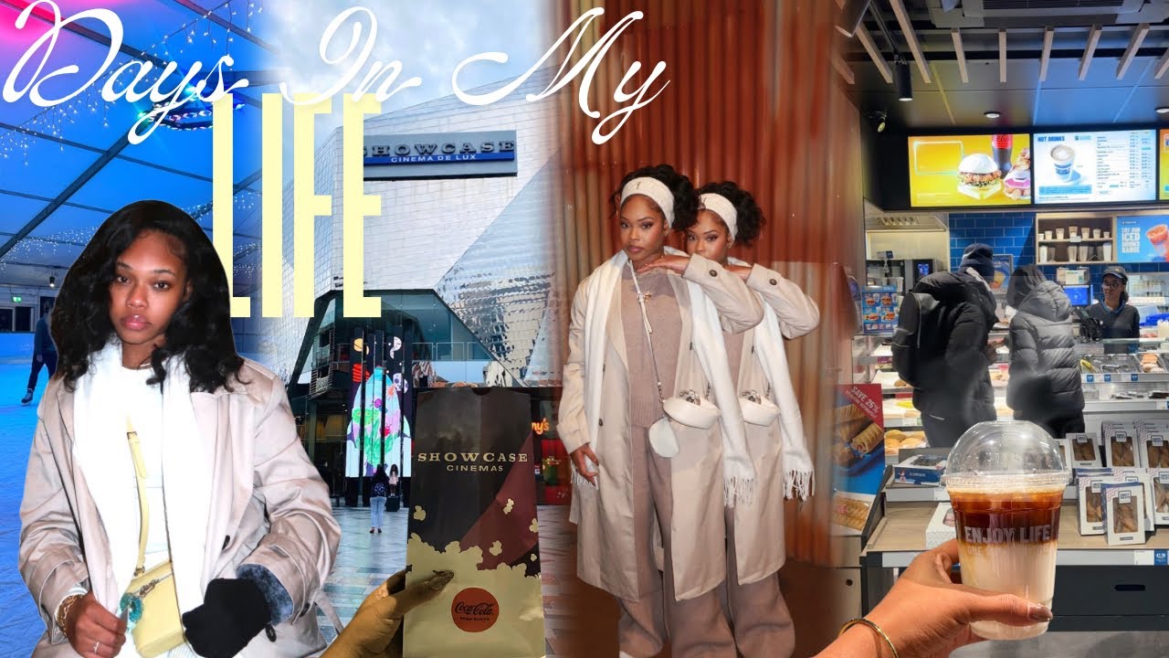 Days In My Life.𖥔 ݁ ˖⋆ ˚❆ mini golf, ice skating, movies & shopping!