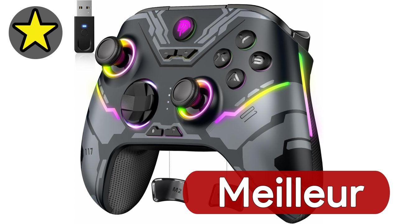 🟢 TOP 3 MEILLEUR MANETTE PC BLUETOOTH WINDOWS 11 2025