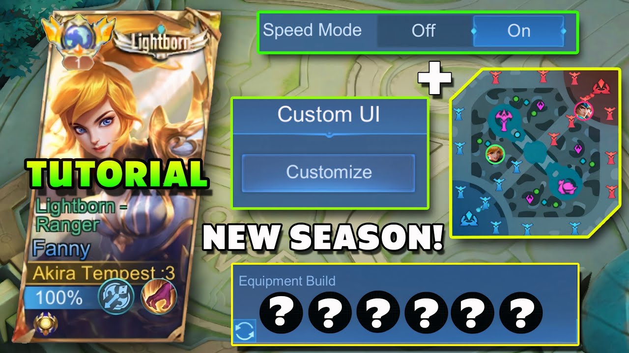 NEW SEASON FANNY USERS ALL NEED TO KNOW! ROTATION + BUILD + SETTINGS + UI CUSTOM! -MLBB