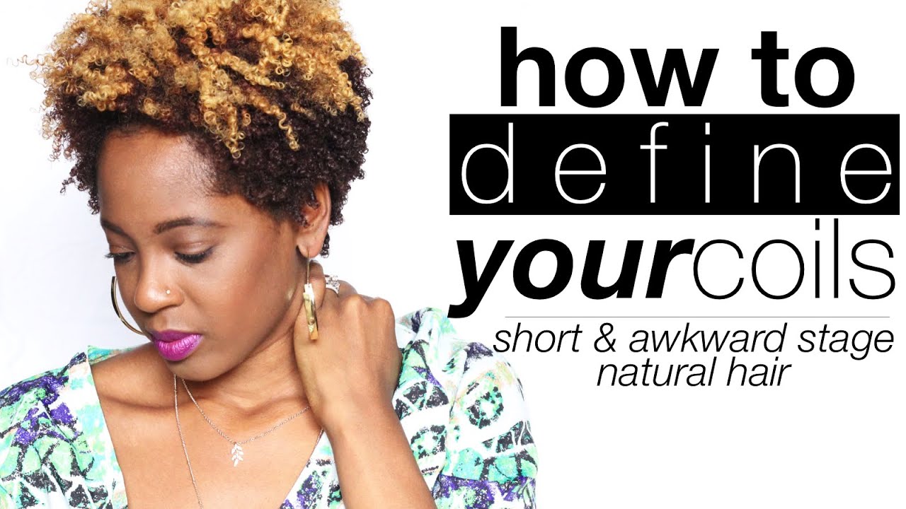 Define Coils on Type 4 Hair | Wash and Go | Natural Hair