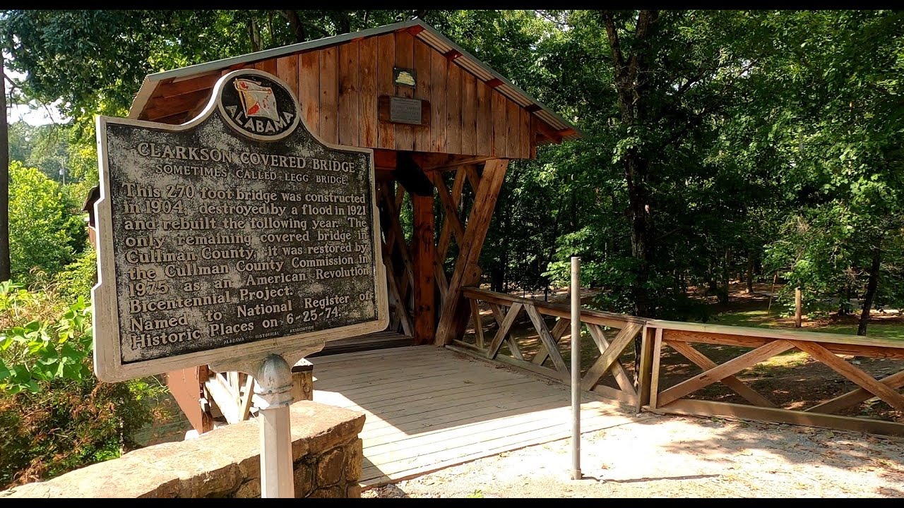 "A MOMENT IN TIME" Crooked Creek and Clarkson-Legg Covered Bridge
