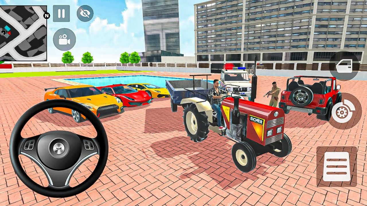 🎊Modified Monster tractor 🚜Gangster Life in Indian Streets | Open WorldGame game for android🥵 part#6
