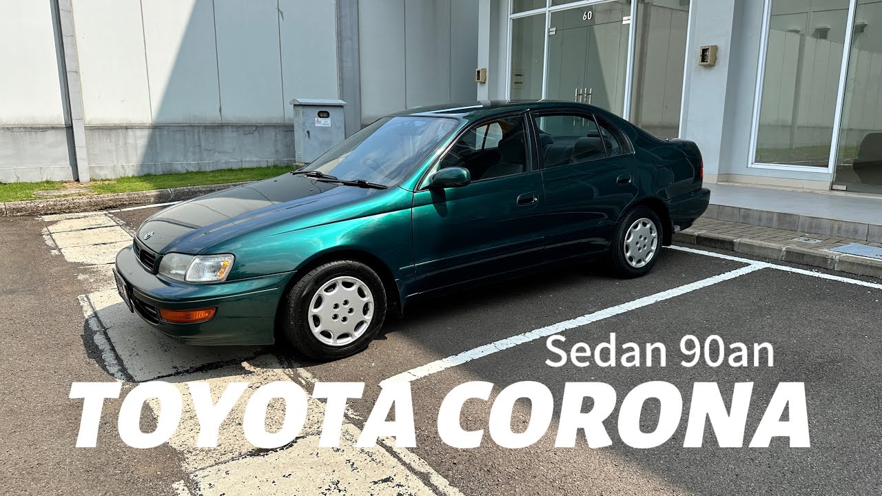 Lebih mewah dr Toyota Corolla? - cek unit Toyota Corona 1996 -