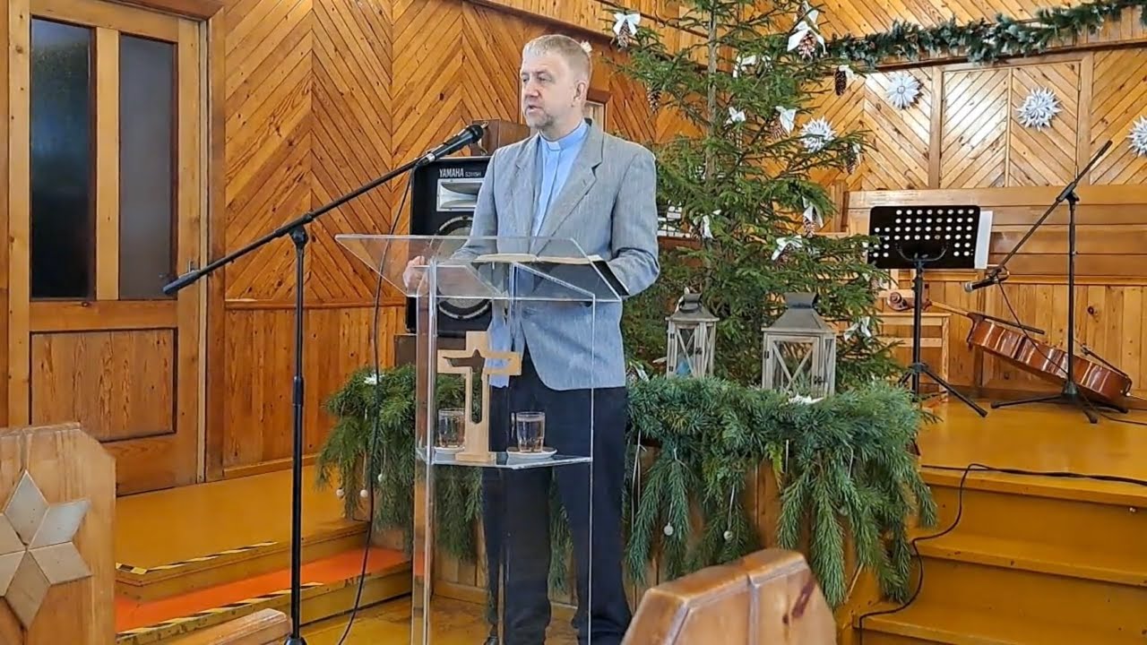 Dievkalpojums Jaunjelgavas Baptistu draudzē 04.01.2026