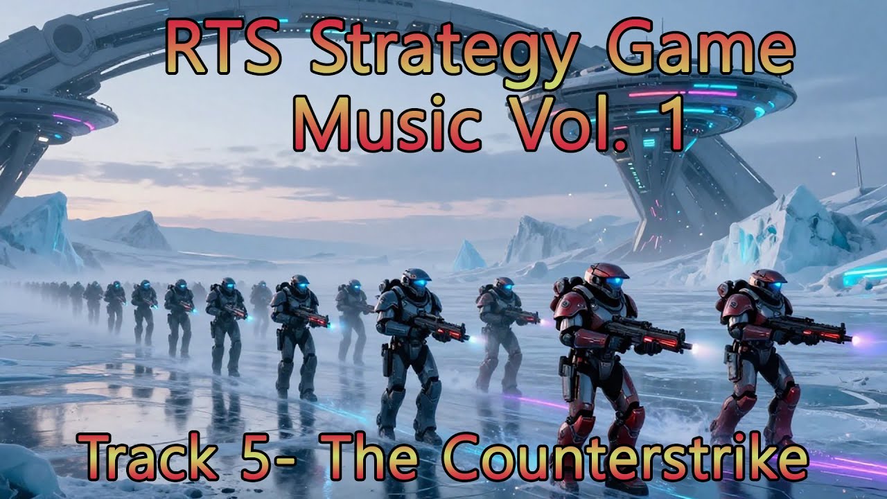 RTS Strategy Game Music Vol. 1| Tactical Strategy Theme | (Track 5) - The Counterstrike