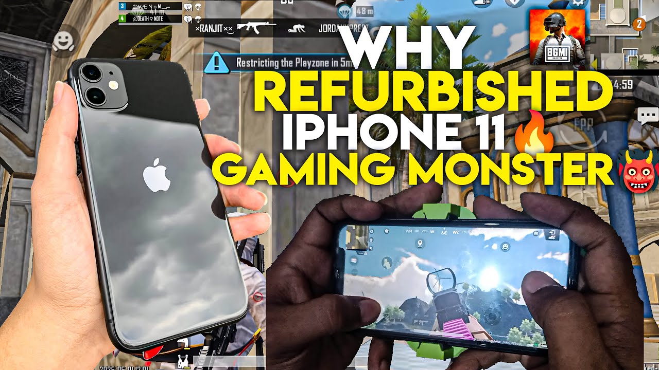 Refurbished iPhone 11 in 2025 – Still a Monster for BGMI & PUBG! | iPhone 11 Gaming Receive 2025🔥