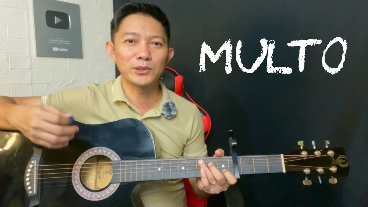 PAANO MATUTO NG GITARA | MULTO BY CUP OF JOE | FOR BEGINNERS