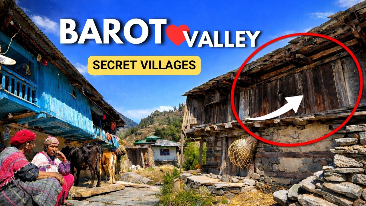 Barot Valley Hidden Villages 🌲| Lapas, Polling & Kothikohar Village Travel Guide #barotvalley #barot