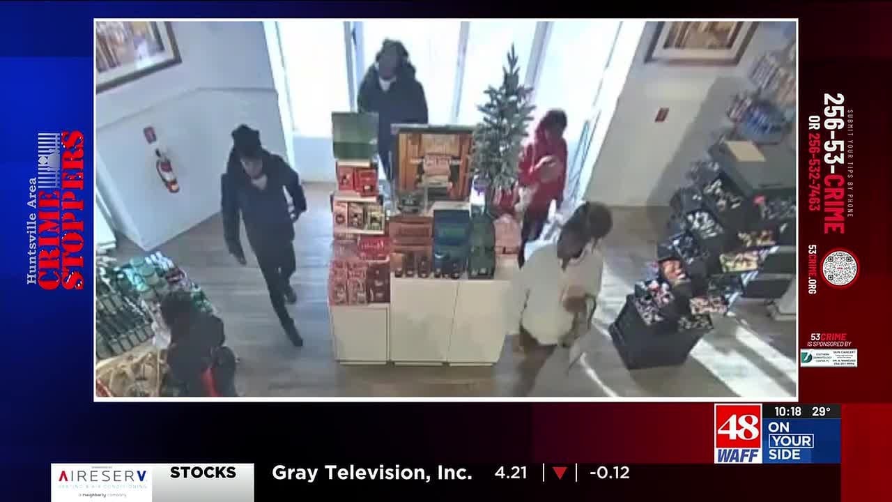 Huntsville-area Crimestoppers seek help finding suspects in November Bath & Body Works theft