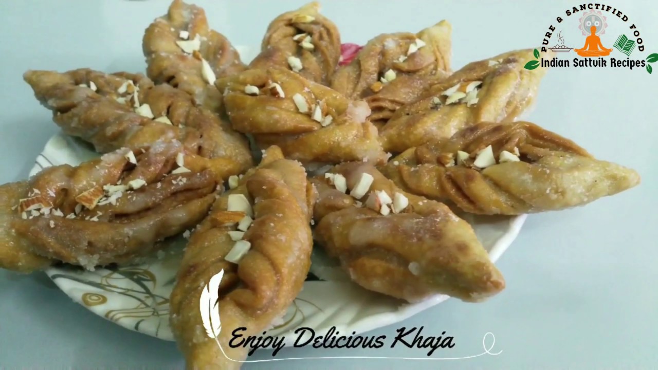 खाजा मिठाई |Khaja Recipe| Jagannath Rath yatra Special|Tasty Traditional Sweet | Indian Sattvik Food