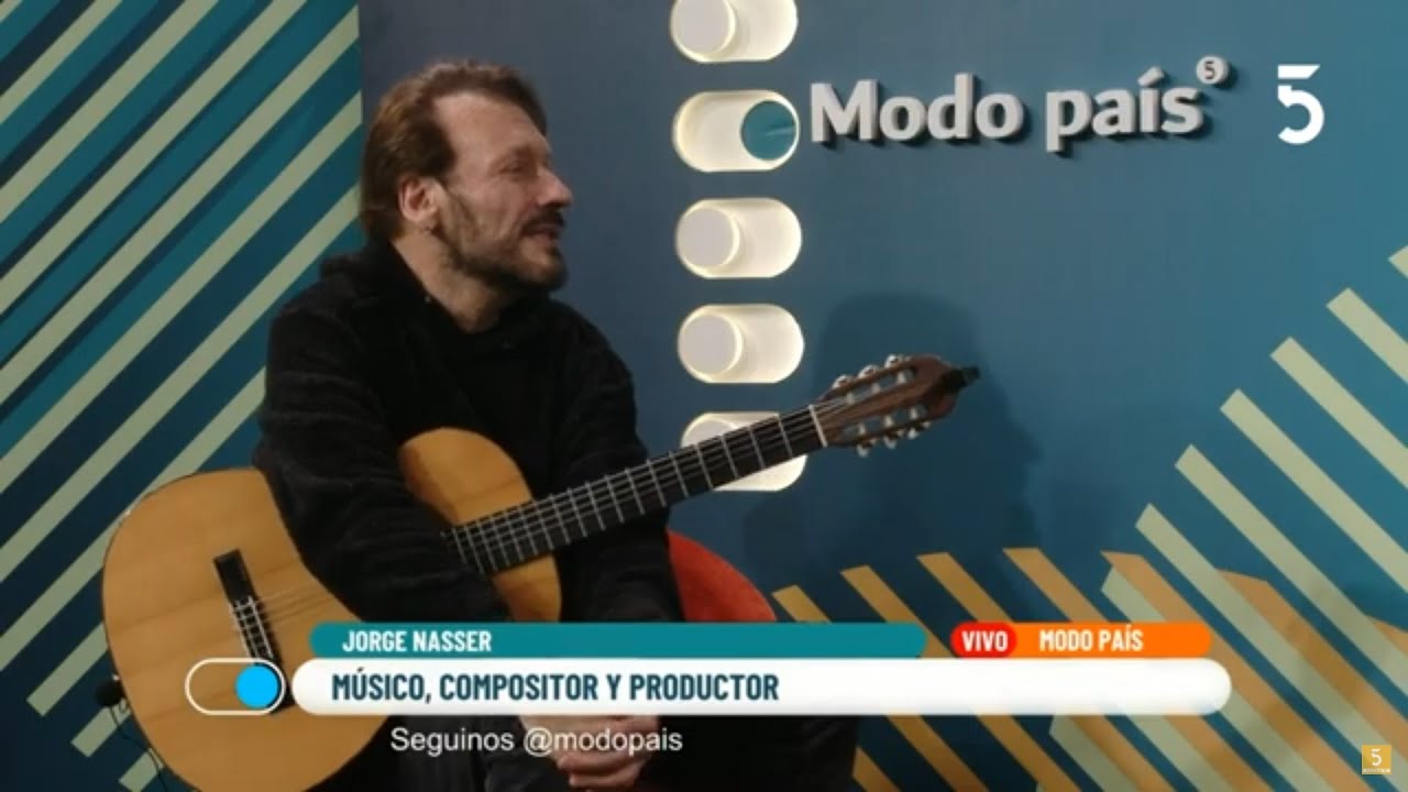 Conversamos con el m&uacute;sico y compositor Jorge Nasser sobre su pr&oacute;ximo show en el Sodre | 31-08-2023