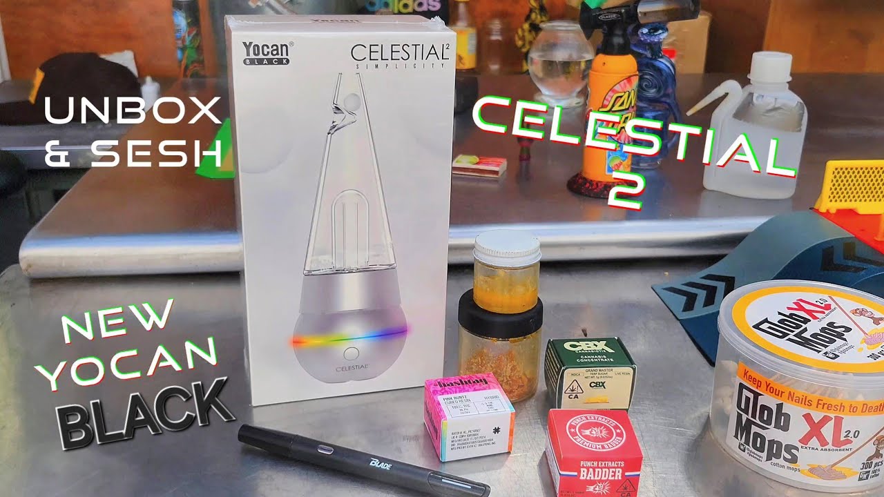 НОВЫЙ YOCAN BLACK CELESTIAL 2 РАСПАКОВАН И ДОСТАНЬТЕ СВОЮ УПАКОВКУ С ЭРИ СТЕКЛОМ!