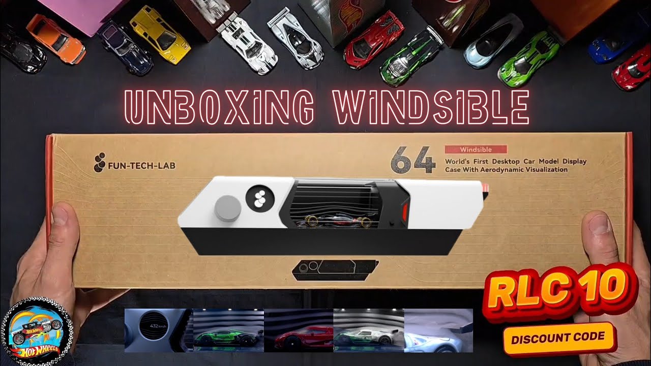 ​Windsible Diecast FunTechLab 🏆 Test Aerodinamico nella Galleria del Vento! #Hotwheels #FuntechLab 