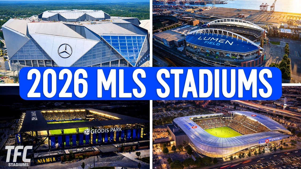 Все стадионы MLS на сезон 2026 года | Стадионы TFC