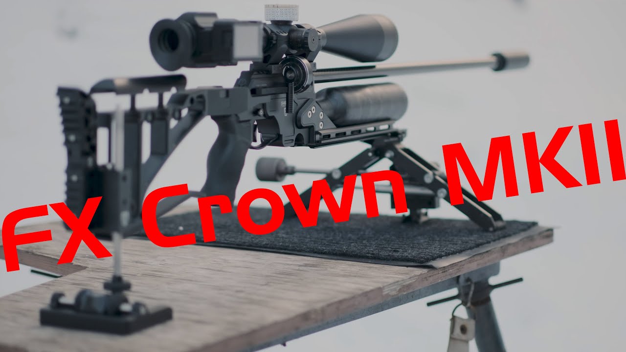My First Impressions about FX Crown MKII and Shooting to 100 Yards 10 Shots Groups with 18gr JSB